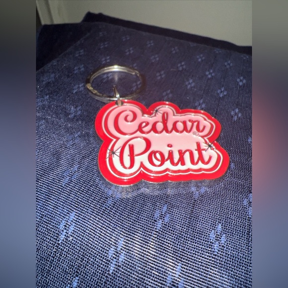 Cedar Point Theme Park Key Chain - Picture 3 of 8